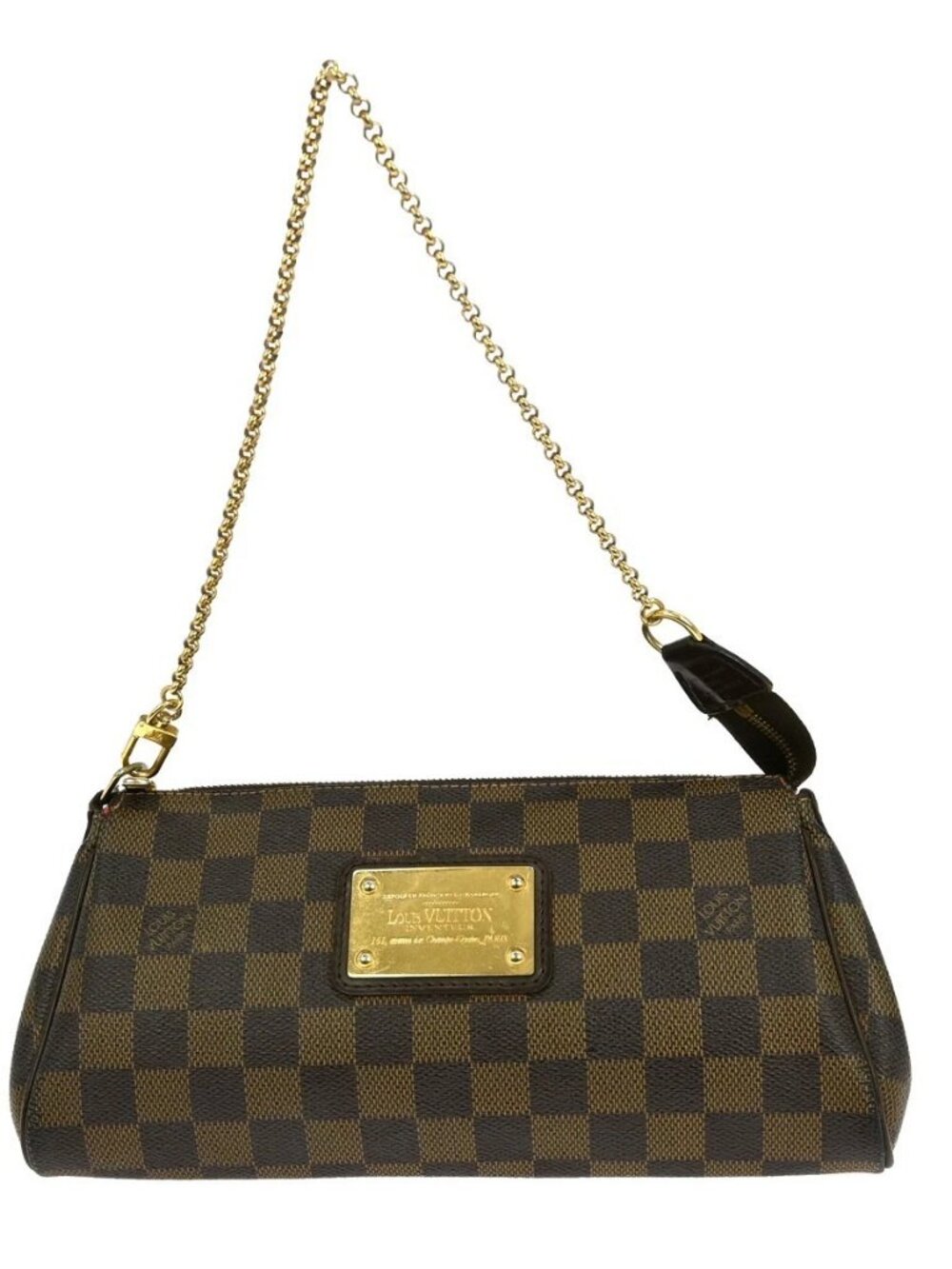 LOUIS VUITTON DAMIER EVA CHAIN HANDBAG N55213 DU4018 YQ05445
